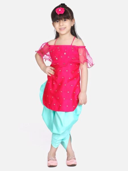 pretty-pink-and-blue-kurti-2