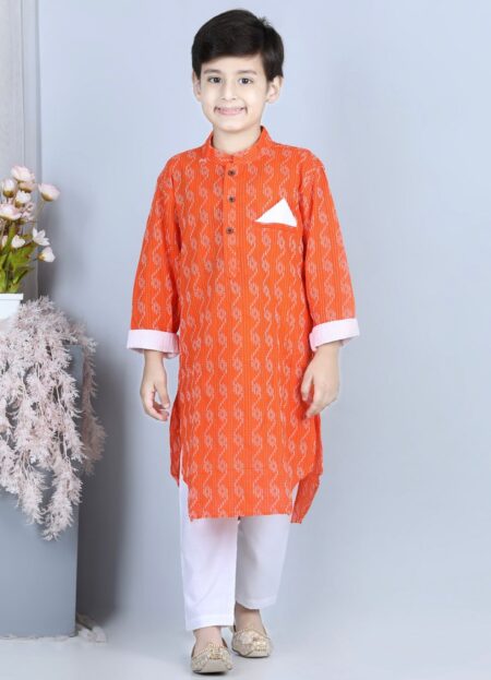 orange-solid-kurta-set-3