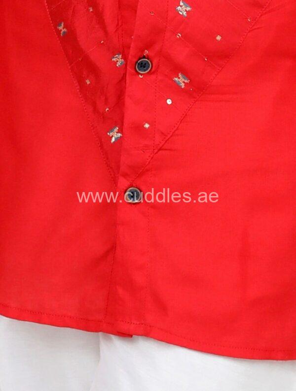 red-motif-kurta-set-2