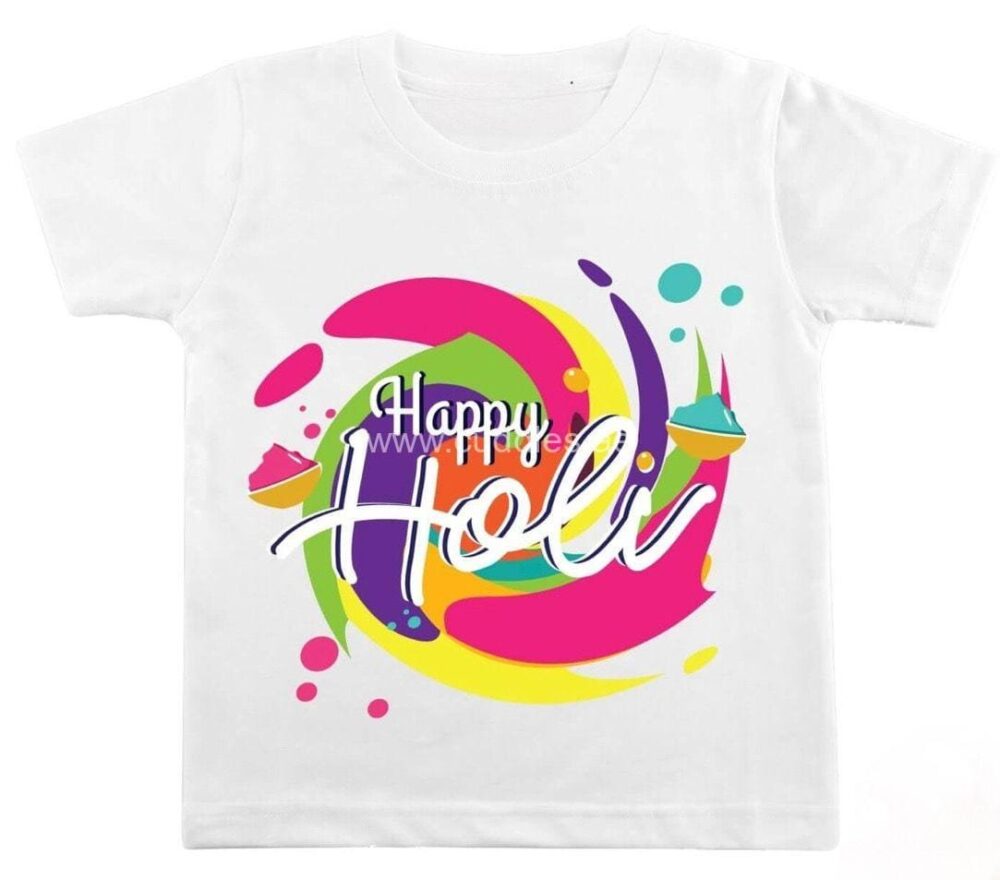 Kids Holi Tshirt