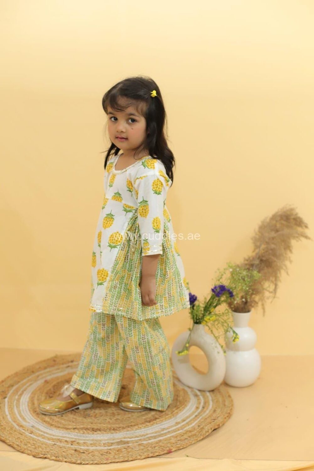 Neera floral Kurti and pant set