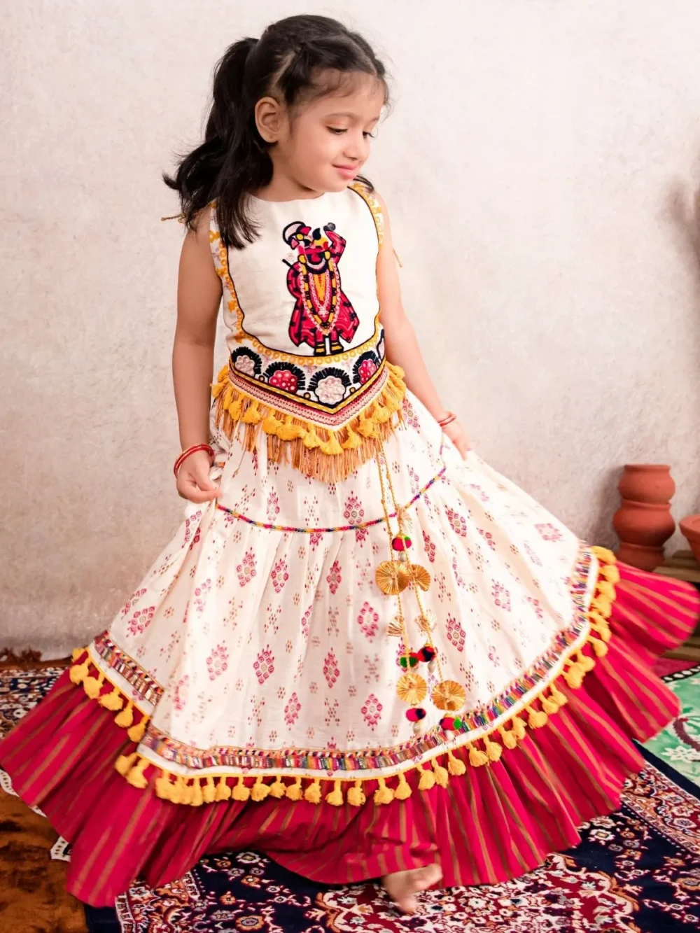 Shrinathji Girls Ghaghra Choli