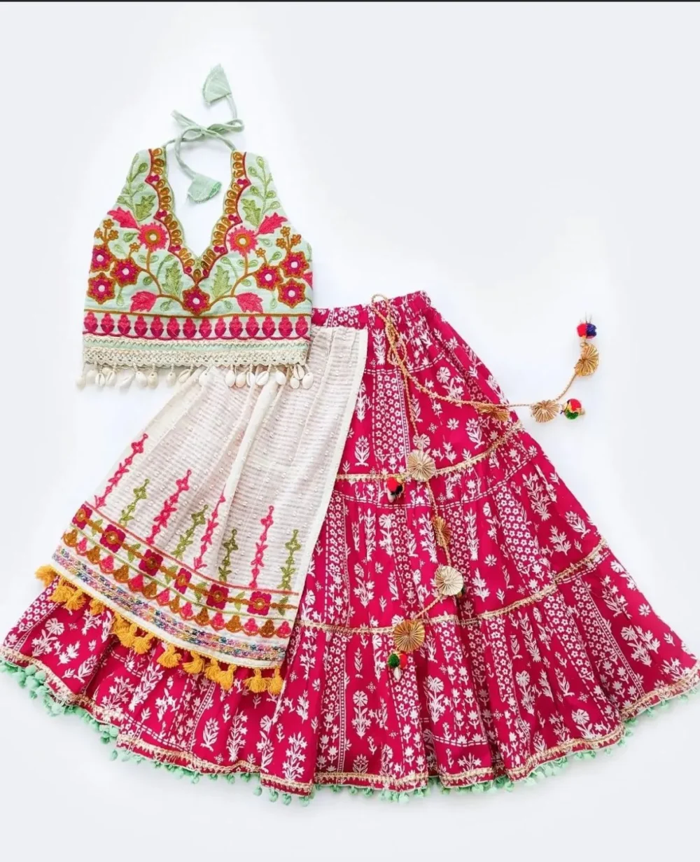 Jhilmil Girls Ghaghra Choli - Image 2