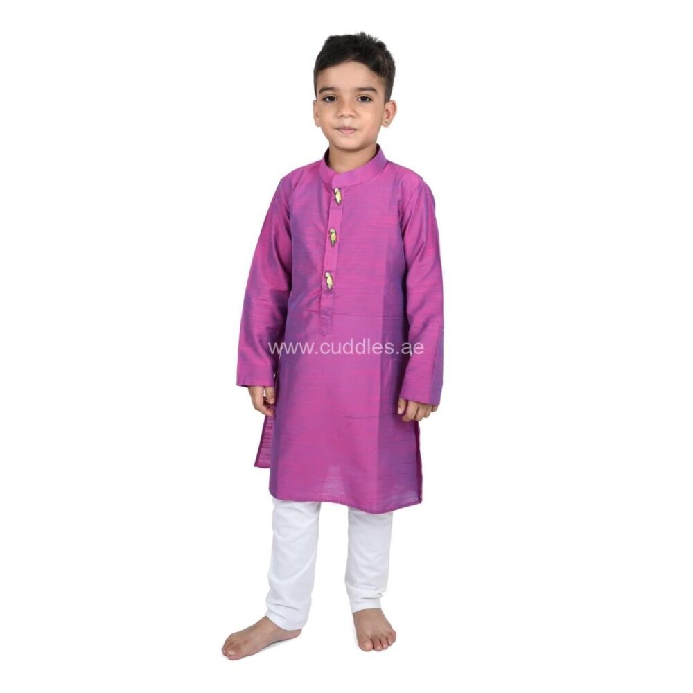 Irish Lavender cotton kurta