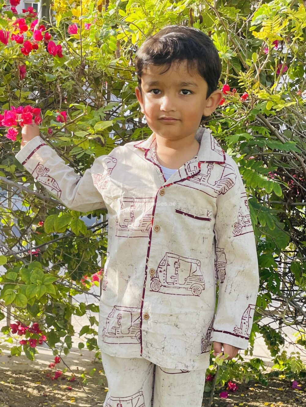 Rickshaw print Boy’s PJ set - Image 2