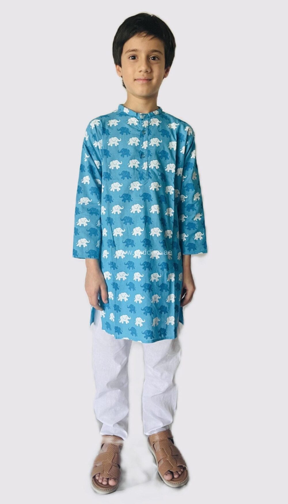 Elephant print kurta with pyjama